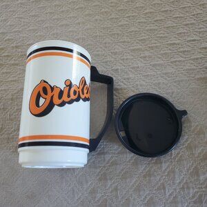 1980s Baltimore Orioles Ruffles Lays 22oz Plastic Mug / Cup w/Lid Cal Ripken Era